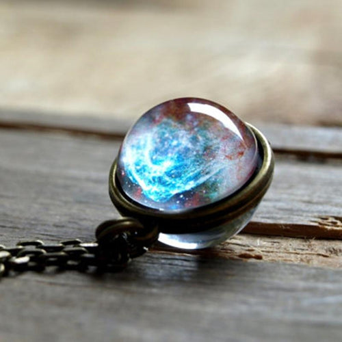 Double-Sided Universe Necklace
