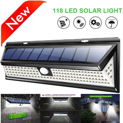 Solar Waterproof Wall Light - LIMITED OFFER